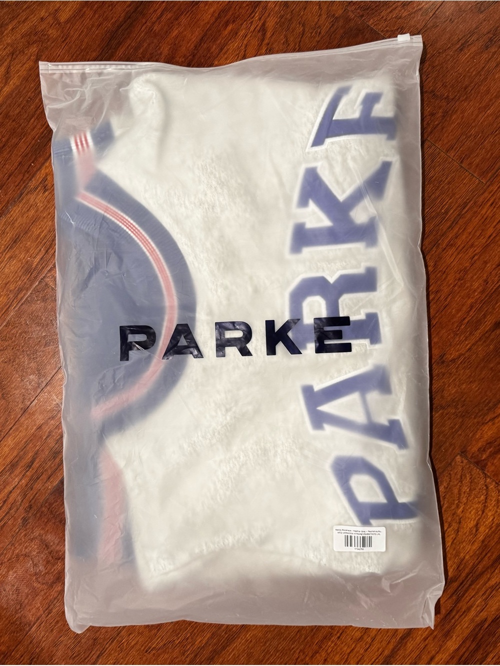 PARKE Heritage Boardwalk Varsity Mockneck Sweatshirt L/XL Coastal Collection2026 - Picture 4 of 6